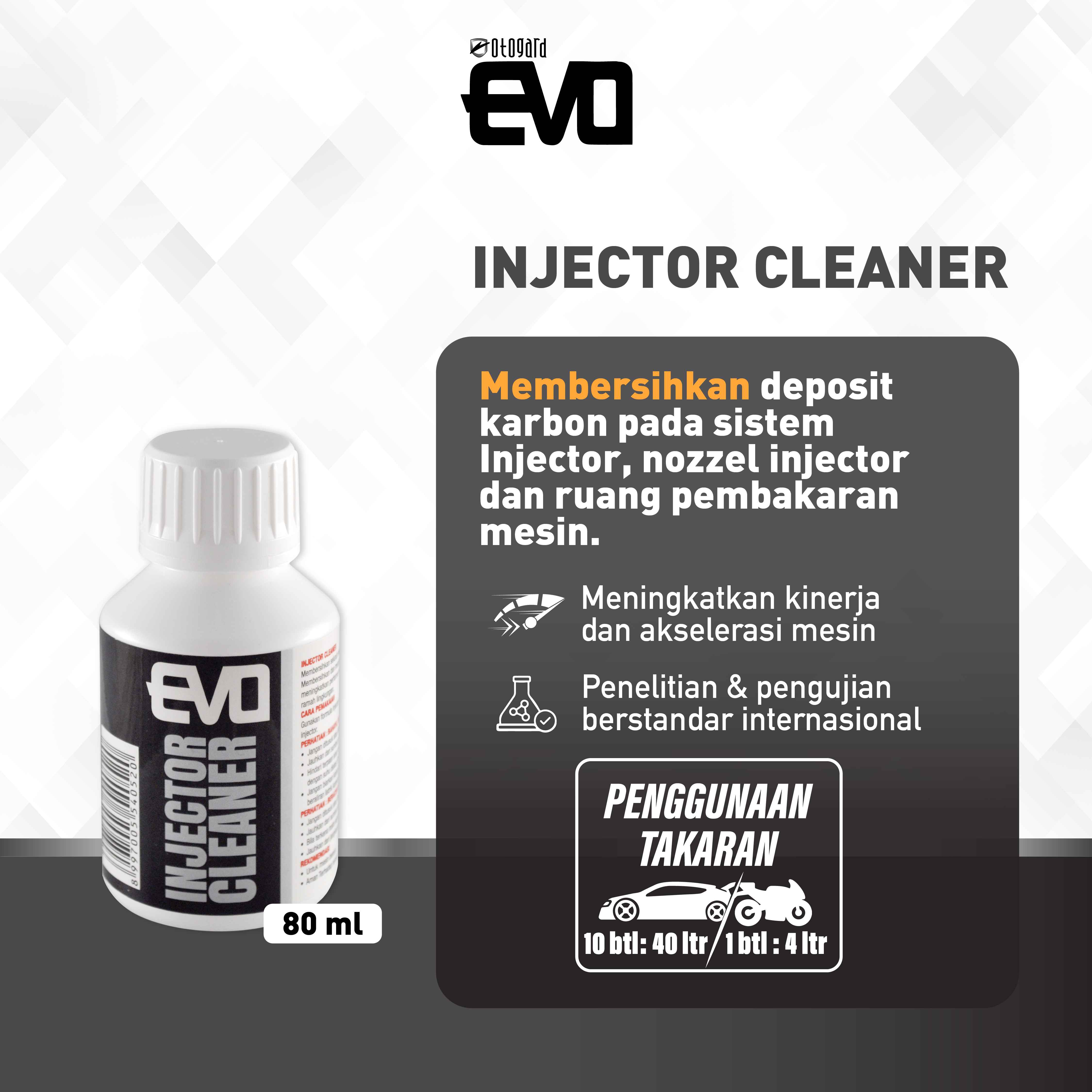 Evo motor injector cleaner Harga 29,900 rupiah*Gratis Ongkir