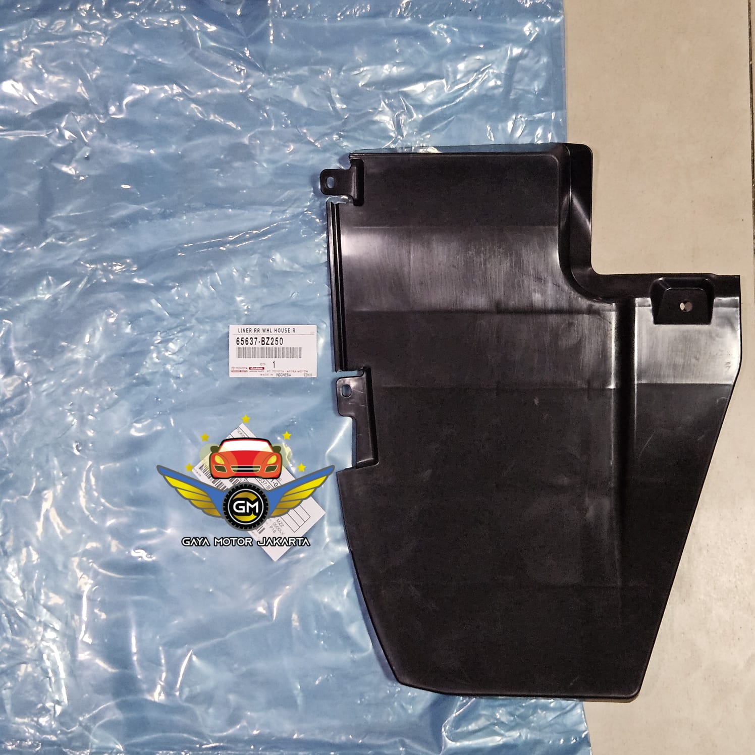 Liner Fender-Spakbor Belakang Kanan All New Rush-Terios 65637-BZ250 Harga 165,000 rupiah*Gratis Ongkir