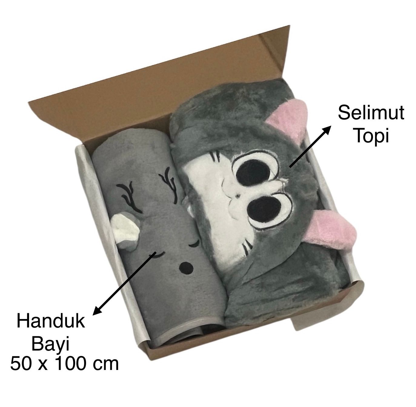 Hampers Bayi Kado / Hadiah Bayi Newborn Selimut Handuk anak set premium HP-02