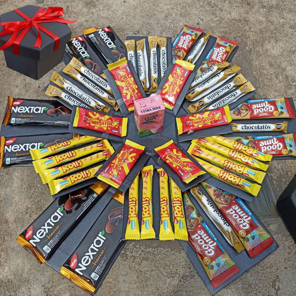 Hadiah ulang tahun CEWE-snack box snack box-hadiah-wrapping ultah Cowo-hadiah box pull money-hadiah fo…