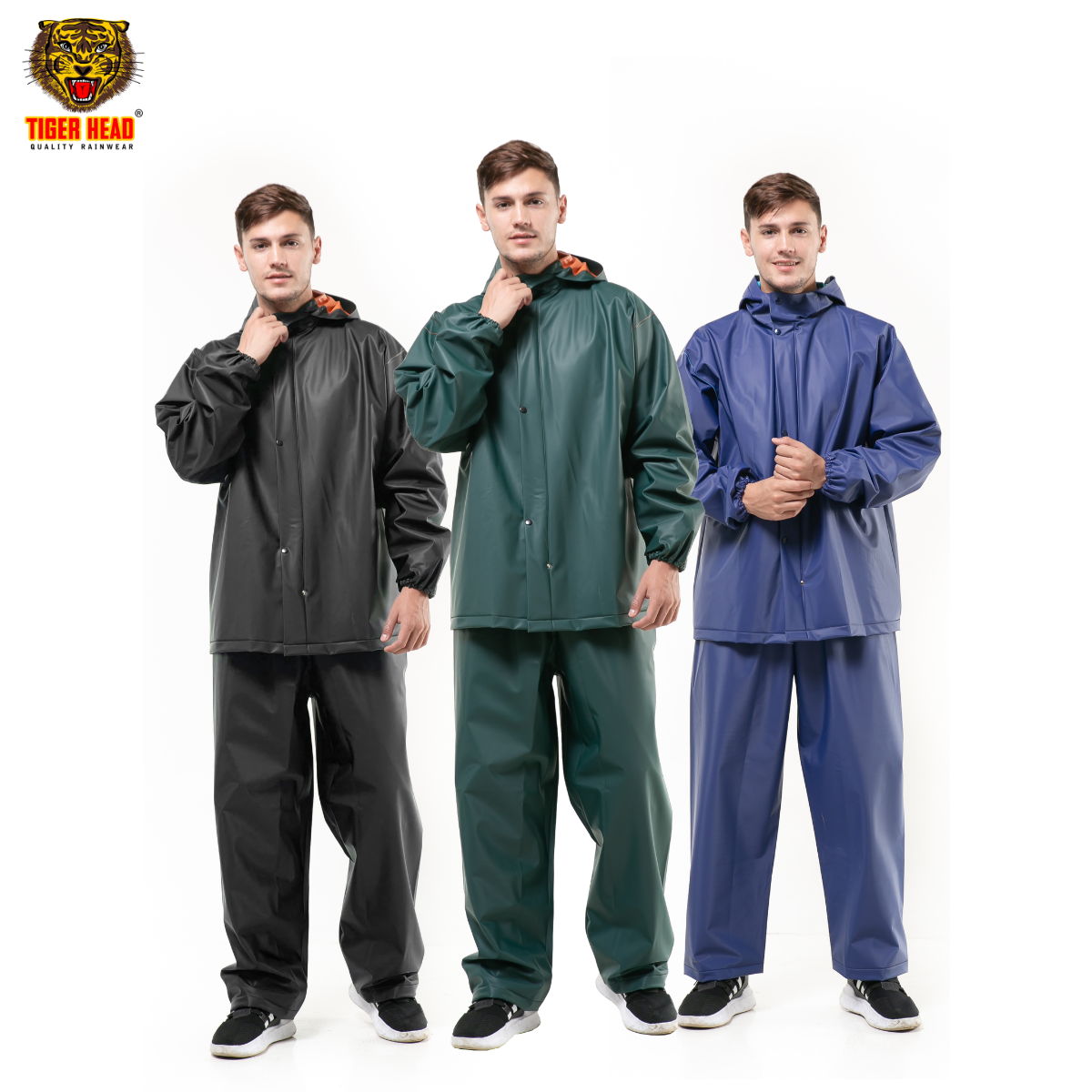 Tiger Head Jas Hujan Setelan Twist 68298 Harga 169,500 rupiah*Gratis Ongkir