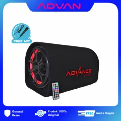 Speaker Advance T-102BT Bluetooth Karaoke + Radio Subwoofer Garansi Resmi Advance 1 Tahun