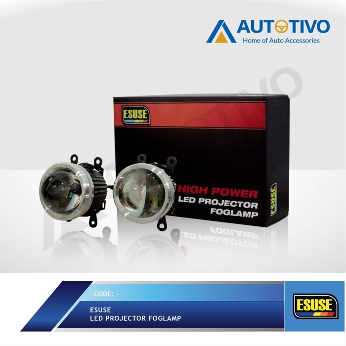 LED Projector Foglamp ESUSE HIGH POWER Lampu Kabut Projie Toyota 45W Harga 2,070,000 rupiah*Gratis Ongkir