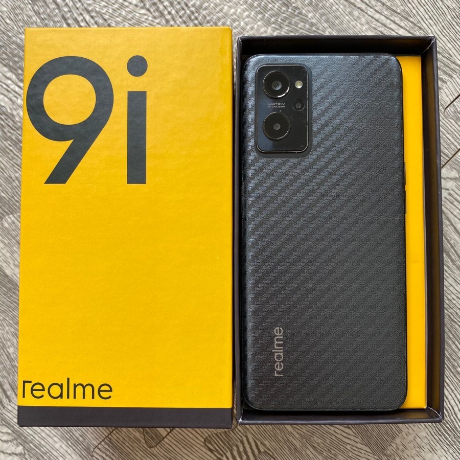 HP Realme 9i 6/128GB Fullset - FREE BONUS - 6/128GB Harga 1,899,000 rupiah*Gratis Ongkir