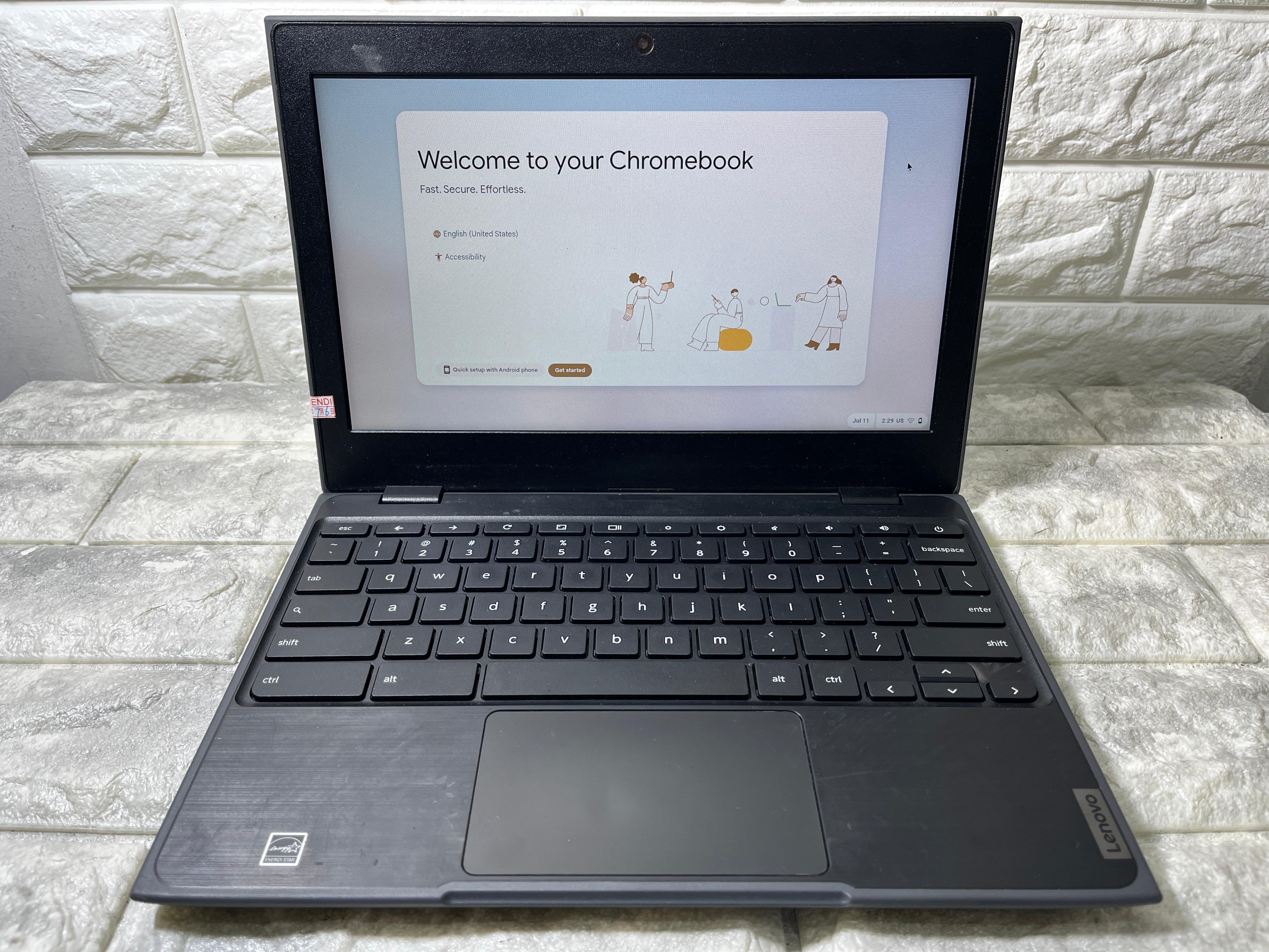 LAPTOP BERKUALITAS MERK LENOVO 100e chromebook Harga 625,000 rupiah*Gratis Ongkir