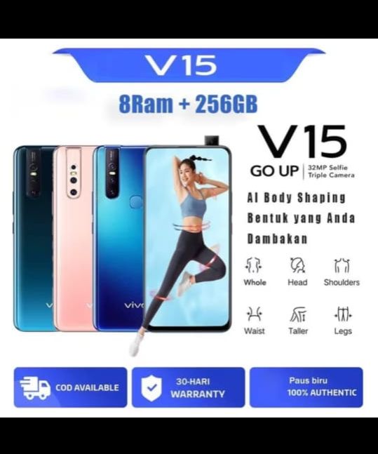 handphone vivo v15 ram 8/256 hp gaming fast charging Giá 1,056,000 Đồng*Miễn phí vận chuyển