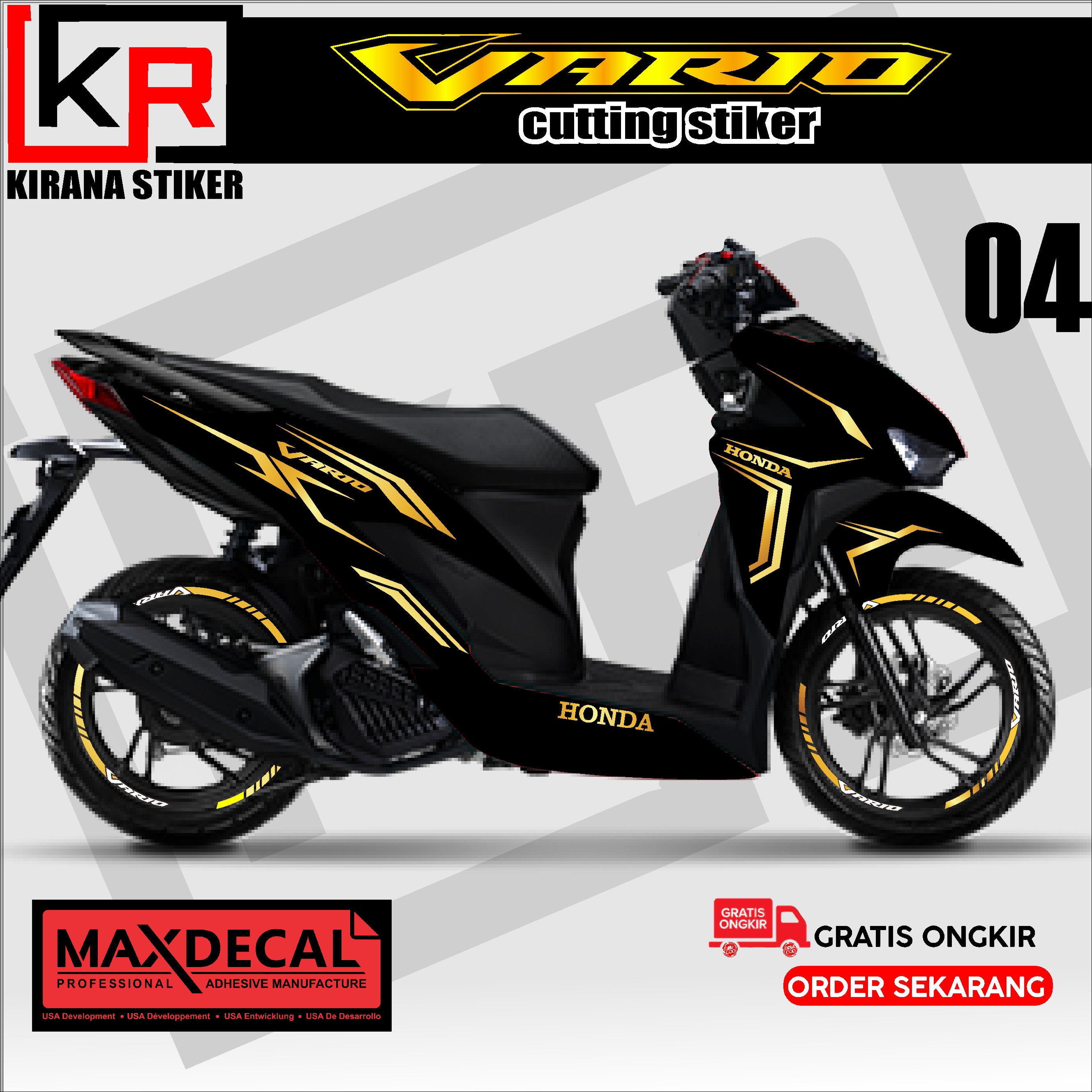 87 Gambar Vario 150 Modif Striping Images & Pictures - MyWeb