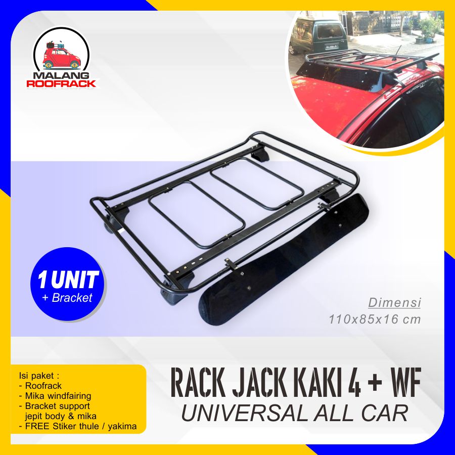 Malang Roofrack Rak Atas Universal Sunrise Rackroof Crossbar Roof