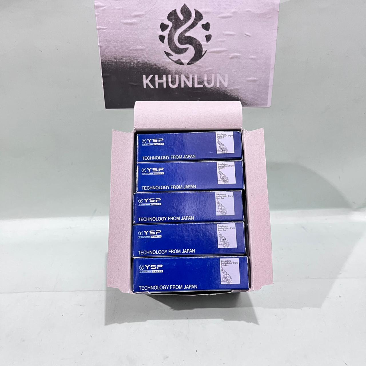 (Package of 10) 100% Original Ysp Cpr6Ae-9 Spark Plugs Motorcycle Built-In Spare Parts Harga 129,500 rupiah*Gratis Ongkir