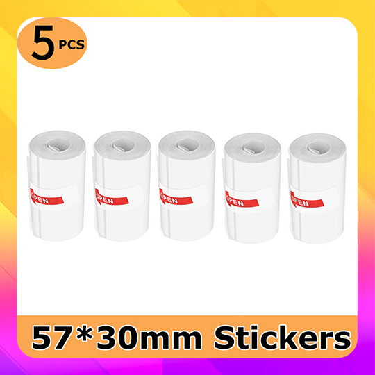 HA Kertas Termal Berperekat 57x25MM |COD Harga 2,700 rupiah*Gratis Ongkir