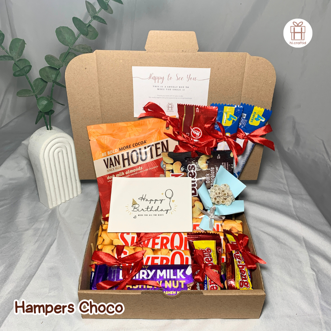Hi.Craft- Hampers Choco - hadiah box Chocolate / Hampers Chocolate