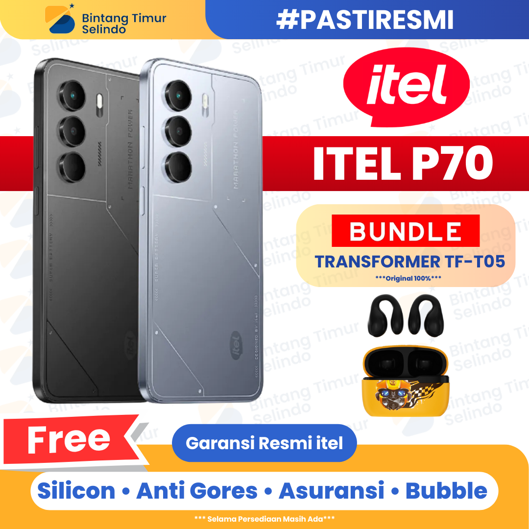 Itel P70 4/128GB & 8/128GB - Garansi Resmi 1 Tahun Giá 1,225,000 Đồng*Miễn phí vận chuyển
