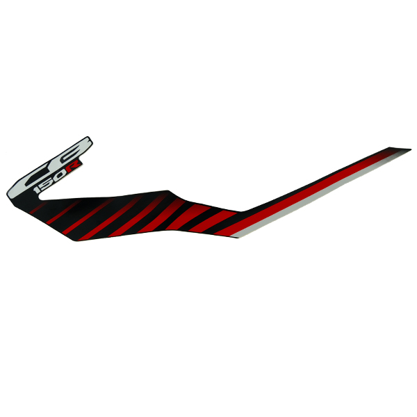 Sticker Shroud Bawah Kiri Type 1 Honda CB150R StreetFire K15P 86504K15710ZB Harga 58,200 rupiah*Gratis Ongkir