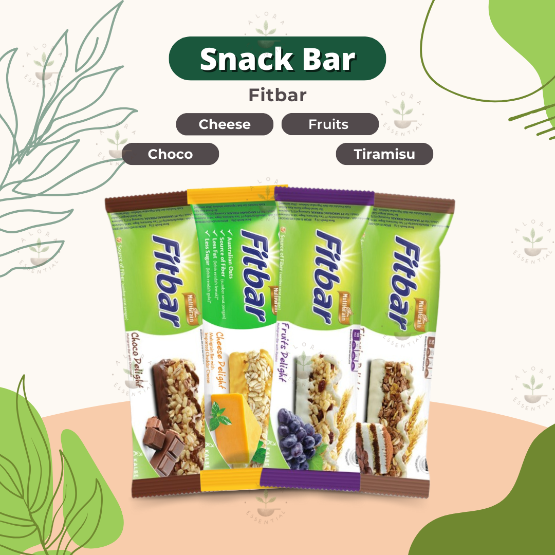 Rekomendasi Snack Sehat yang Bisa Kamu Beli di Supermarket Fitbar Multigrain - Fit Bar Snack Rendah Kalori - Snack Diet
