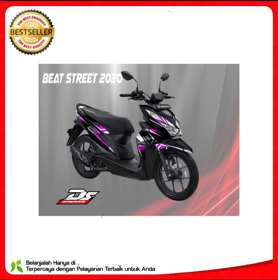DS Sticker Decal Beat Street 2020 Simpel Pink Lazada Indonesia
