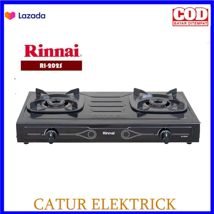 Rinnai Ri 2s Kompor Gas 2 Tungku Hitam Lazada Indonesia Rinnai Ri 2s Kompor Gas 2 Tungku Hitam Lazada Indonesia