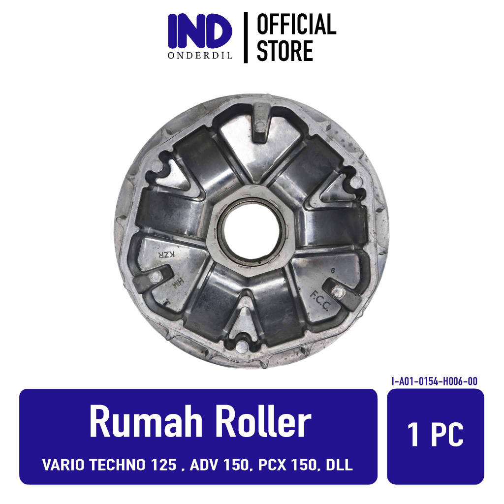 Rumah Roller Only Vario Techno 125 FI STD CBS ISS Helm In FI & Vario 125 150 New LED eSP 2015-2022 K2V & ADV 150 & PCX Lama New K97 Roler Loler Loller Face Comp Movable Drive Harga  54,660 Ringgit*Penghantaran Percuma