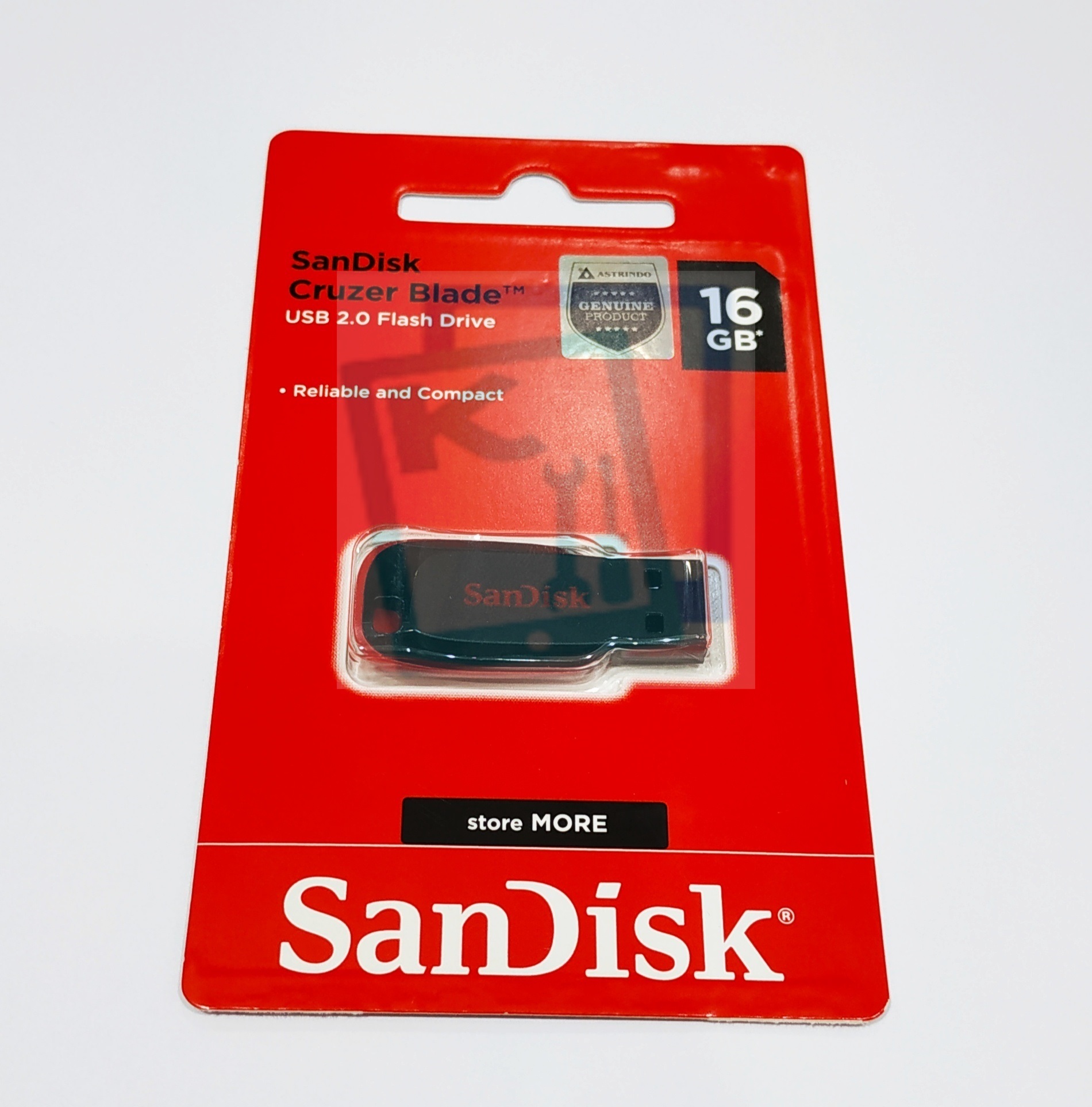 Flashdisk 16GB SanDisk Cruzer Blade CZ50 USB [16 GB] Garansi Resmi Harga  61,000 rupiah*Gratis Ongkir