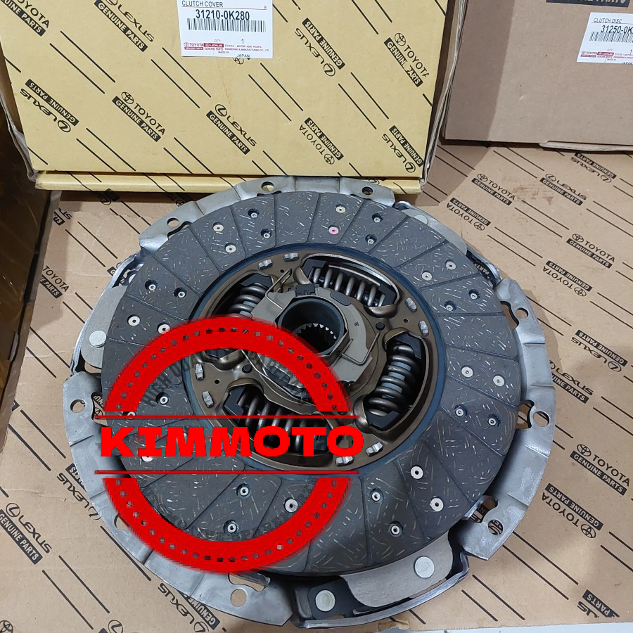 KAMPAS KOPLING SET KAMPAS KOPLING DEKRUP DRAG LAHAR HILUX REVO 1SET Harga 1,000,000 rupiah*Gratis Ongkir