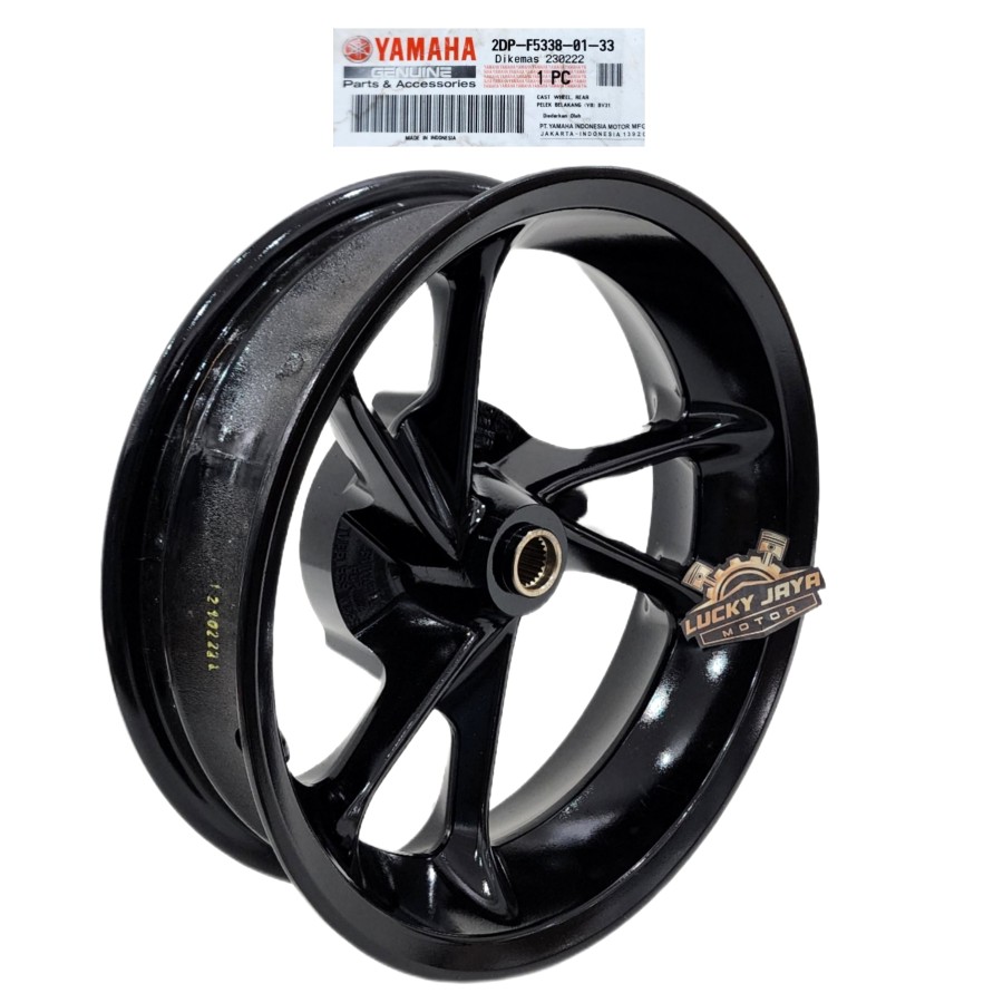 Pelek Velg Vleg Belakang Nmax N-Max 155 Lama Old Hitam Black 2DP-F5338-01-33 Original Harga 1,489,000 rupiah*Gratis Ongkir