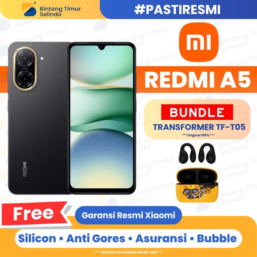 Xiaomi Redmi A5 4/128GB-1 year official warranty Harga  1,255,000 Ringgit*Penghantaran Percuma