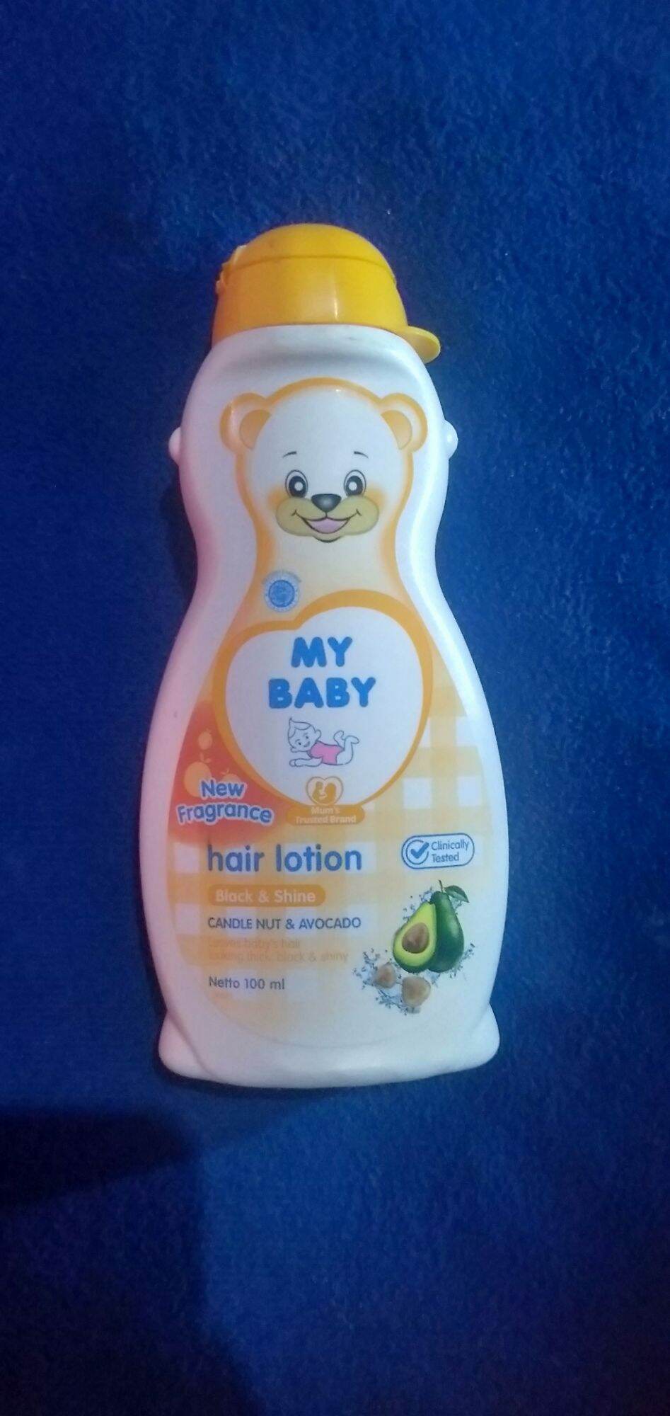 Hair lotion my store baby