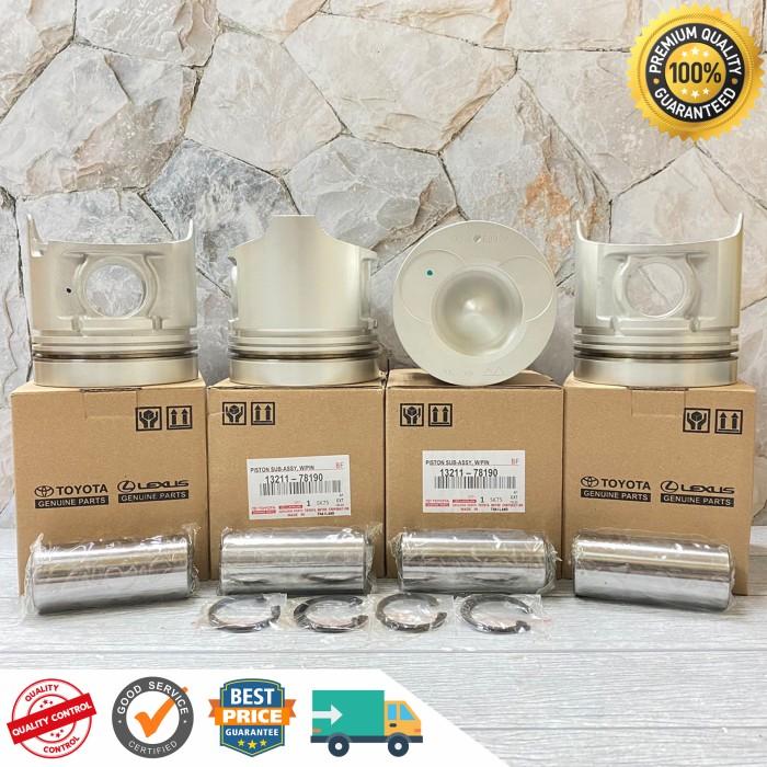 PISTON ASSY - SEHER SET TOYOTA HT130 HINO DUTRO STD ALFIN - KANR Harga 1,553,000 rupiah*Gratis Ongkir