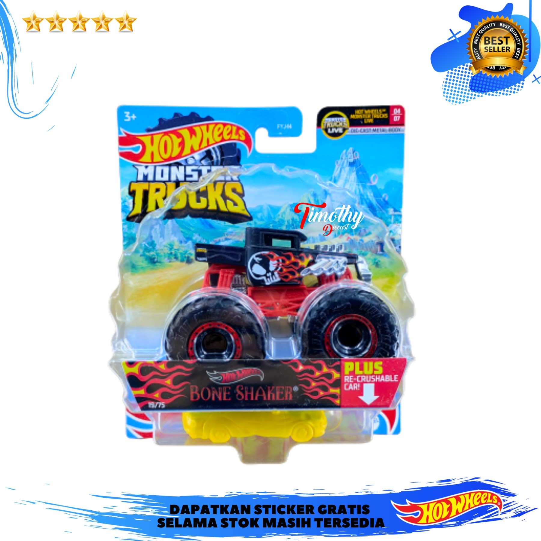 hot wheels monster truck rate