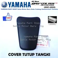 Cover Tutup Tangki Fuel Lid All New Aerox 2021-2022 Asli Yamaha Cabang Setia Motor Baru Surabaya