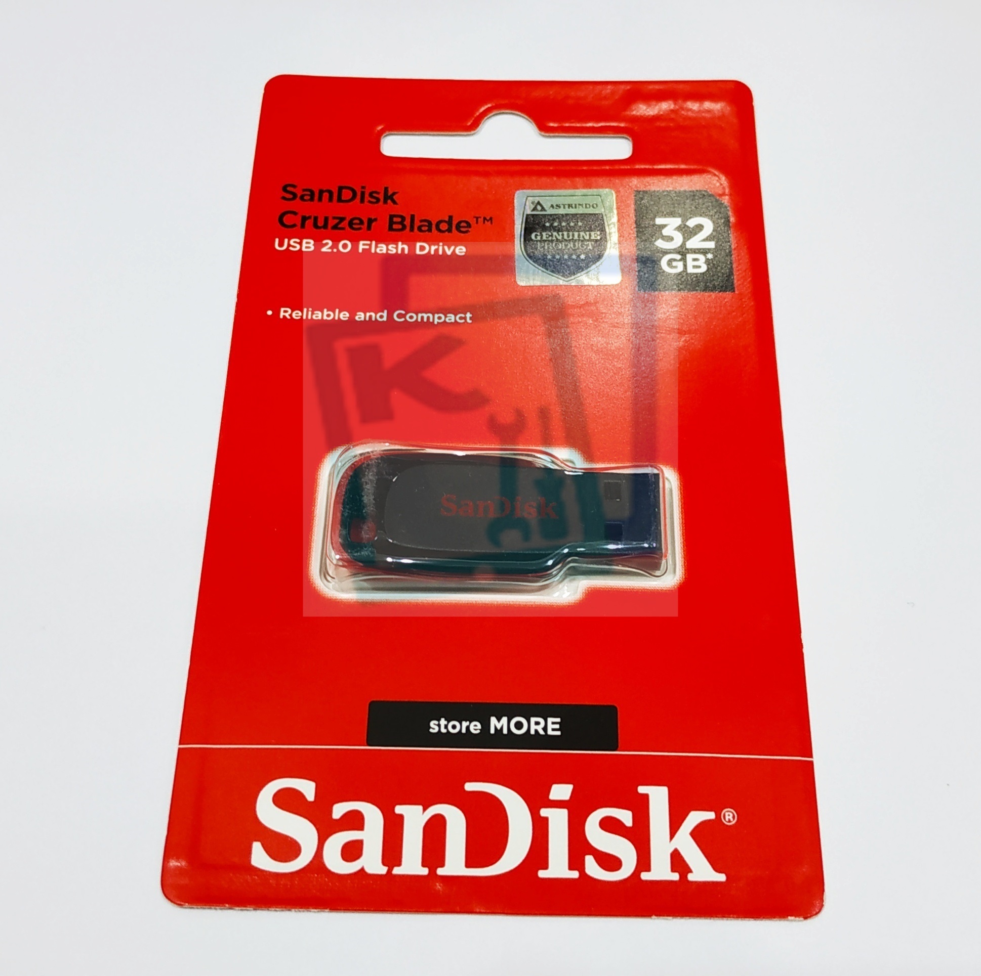 Flashdisk 32GB Sandisk Cruzer Blade CZ50 USB - [32 GB] Garansi Resmi - Merek SanDisk Harga 71,000 rupiah*Gratis Ongkir