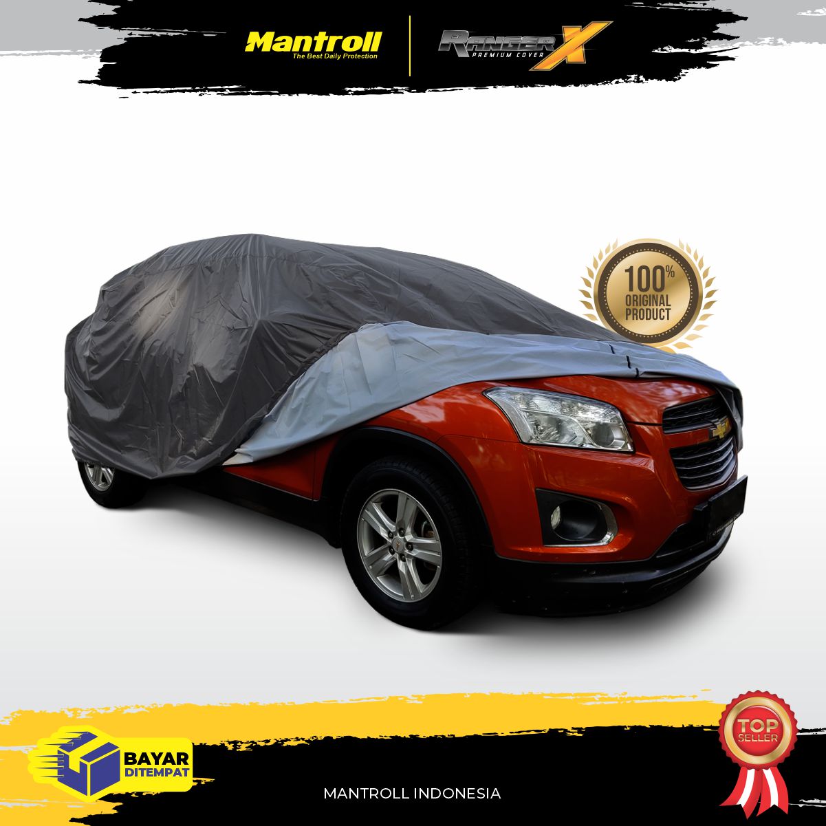 Mantroll Ranger X Cover Mobil Tipe Tertinggi 3 Lapis Coating Khusus Toyota Fortuner GR Sport Ekstra Full Outdoor Harga 949,000 rupiah*Gratis Ongkir