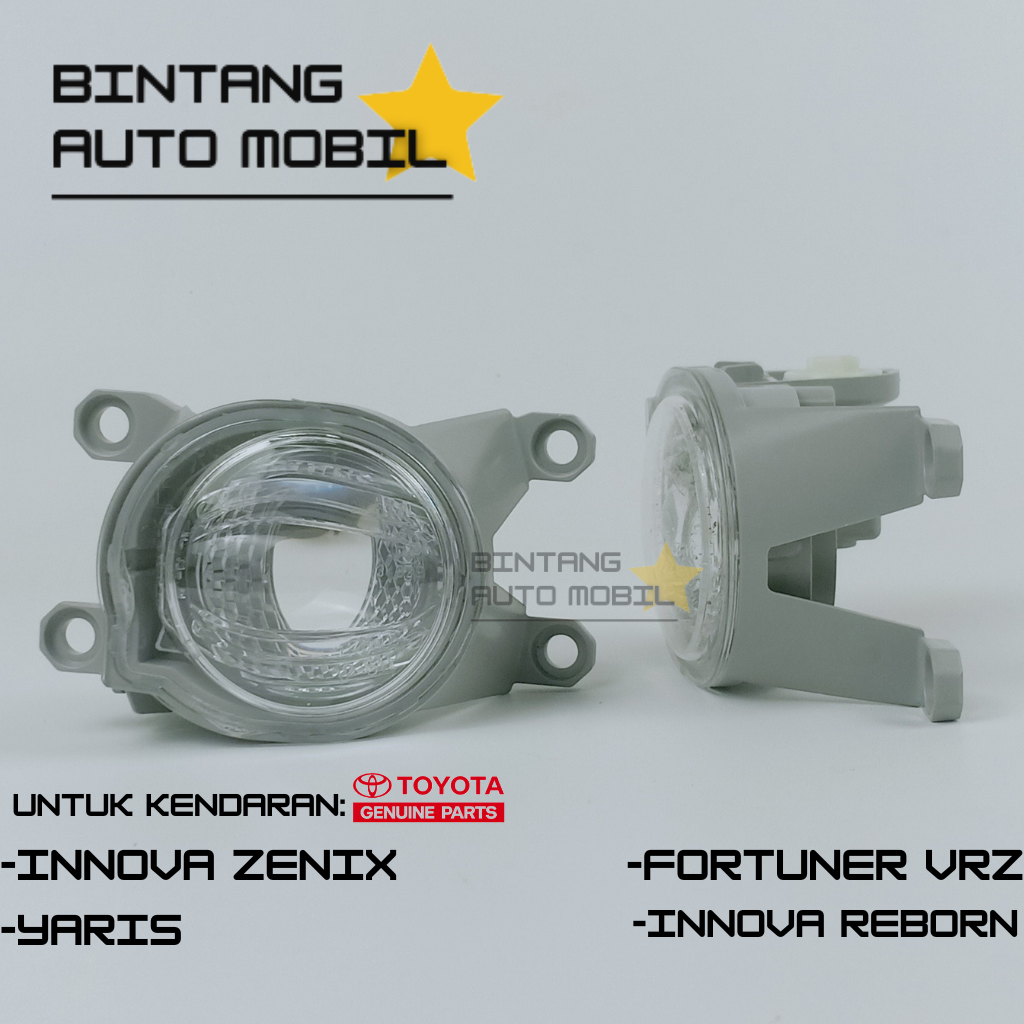 Foglamp LED/lampu Kabut/Innova Zenix/ Innova Reborn/Fortuner VRZ/Yaris 2021-2022 Original MEREK KOITO Harga 335,900 rupiah*Gratis Ongkir