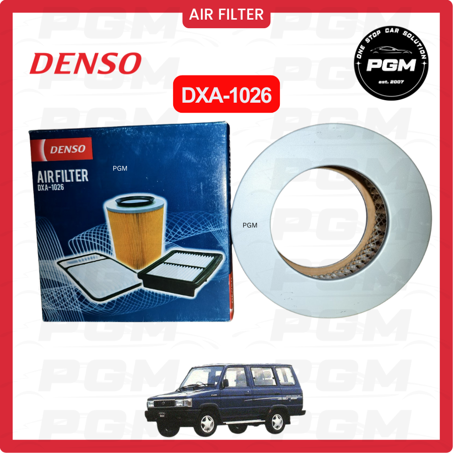 Toyota Kijang Super 5K Denso Dxa-1026 Air Filter Harga 54,500 Ringgit*Penghantaran Percuma