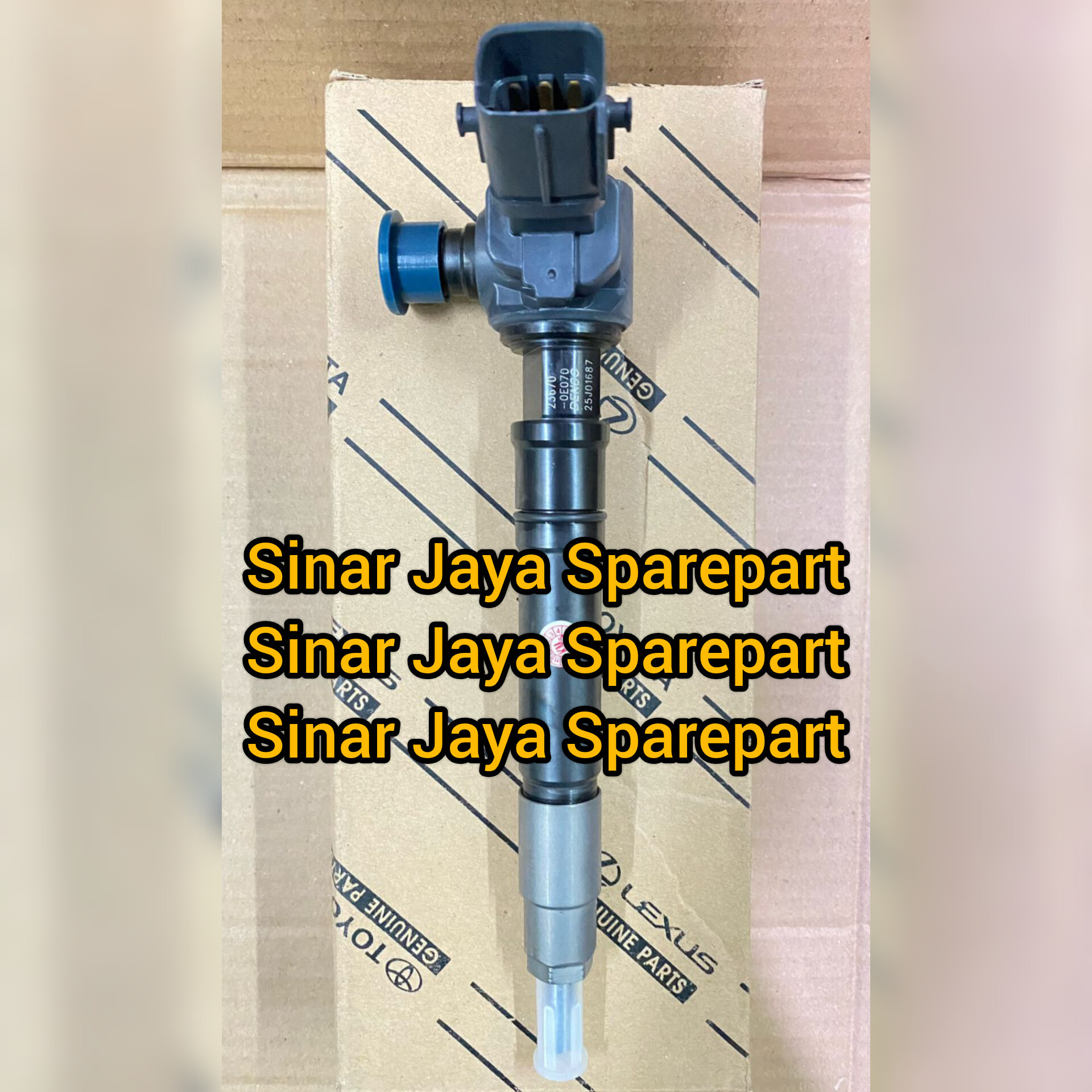 Injector nozzle or injector nozzle new HiLux Revo 2.4cc new Fortuner vrz 2.4cc New Innova reborn 2. 4CC 23679-09460/23670-0e070 Harga 6,250,000 rupiah*Gratis Ongkir