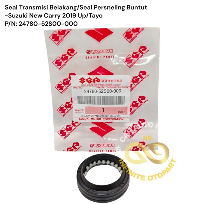 Rear Transmission Seal Gear Shift Sil New Carry 2019 up Tayo 24780-52S00-000 Sgp Good Quality Harga 24,550 rupiah*Gratis Ongkir