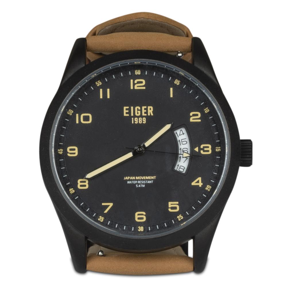 EIGER VERDON-LAW WATCH BLACK Harga 787,550 rupiah*Gratis Ongkir
