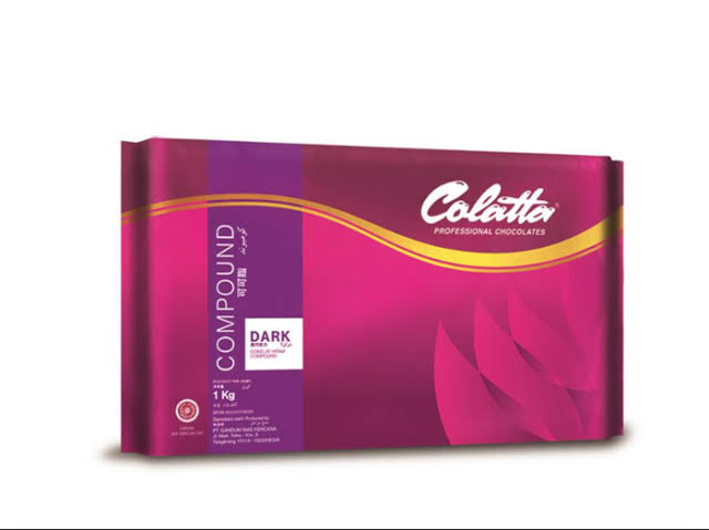 Coklat Batang Chocolate Colatta Dark Compound 1 kg