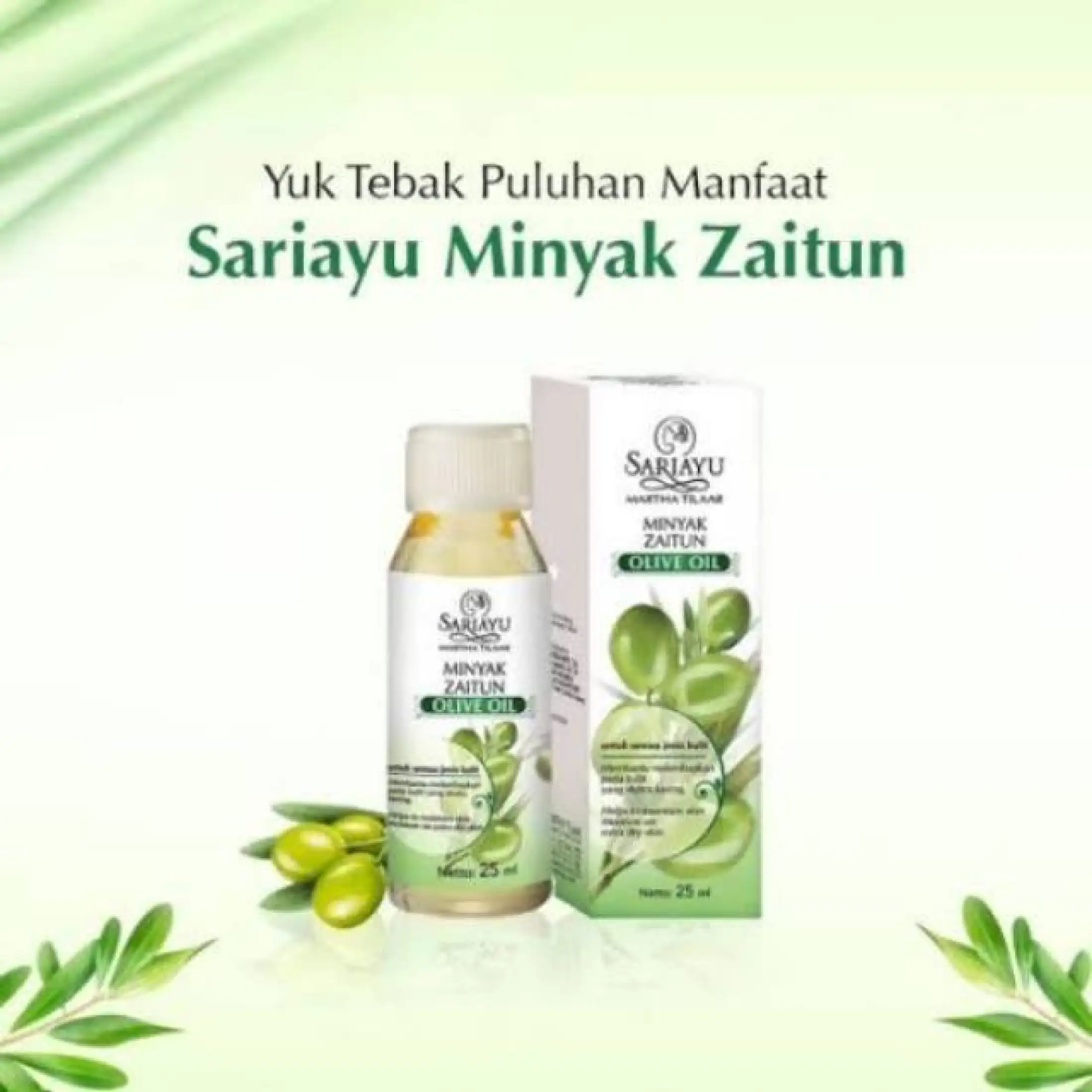 Sariayu Minyak Zaitun Olive Oil Lazada Indonesia