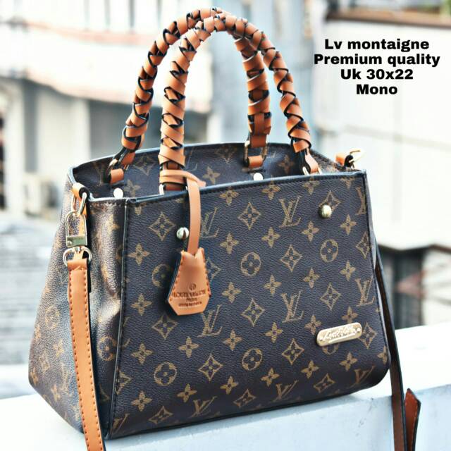 Tas import eks LOUIS VUITTON serut monogram big size ad no seri