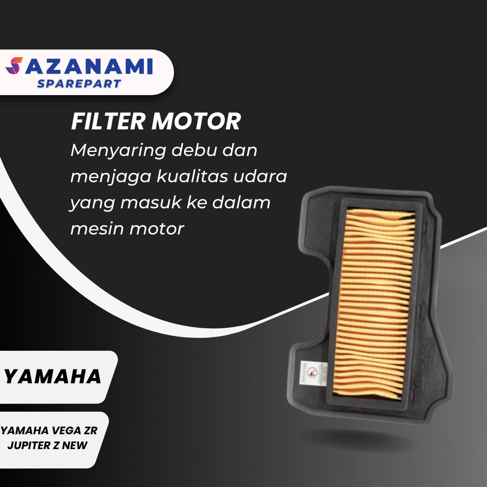 Yamaha Vega Zr/Jupiter Z New Motorcycle Air Filter Harga 19,999 rupiah*Gratis Ongkir