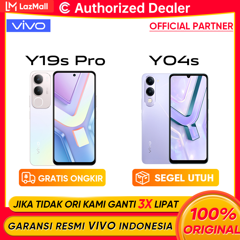 Vivo Y19S Pro Y04S 4/64Gb 4/128Gb 6/128Gb 6000Mah Battery Official Warranty Original Vivo Cellphone Giá 1,399,000 Đồng*Miễn phí vận chuyển
