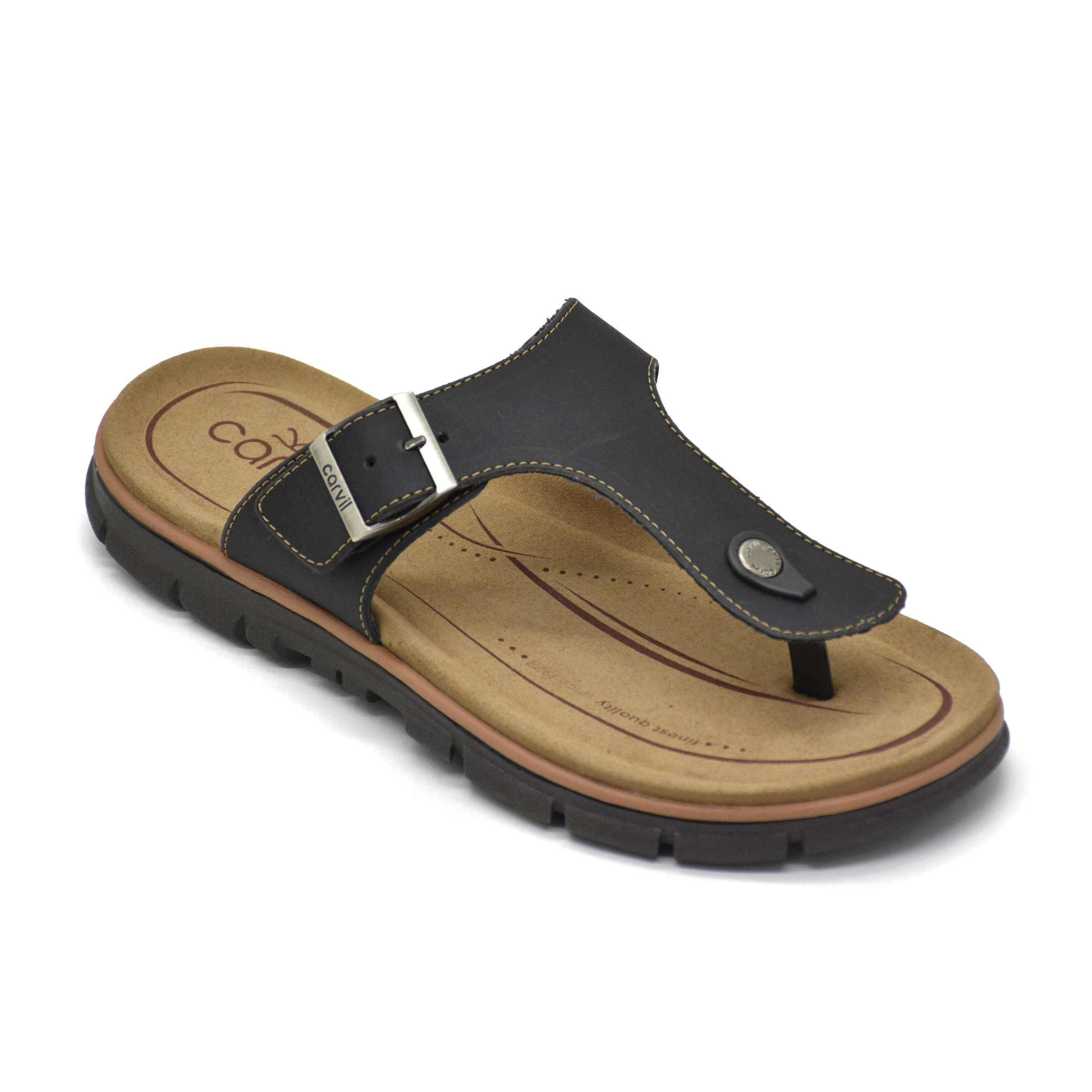 Carvil Sandal Pria Barata 01 M Harga 115,435 rupiah*Gratis Ongkir