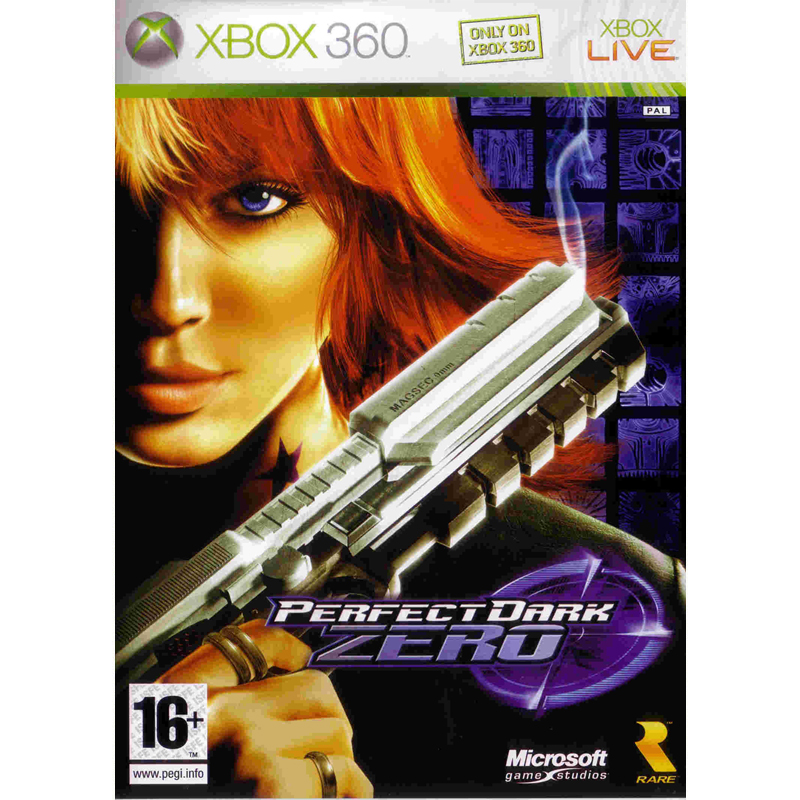 Kaset Game XBOX 360 Perfect Dark Zero Rgh DLC First-Person