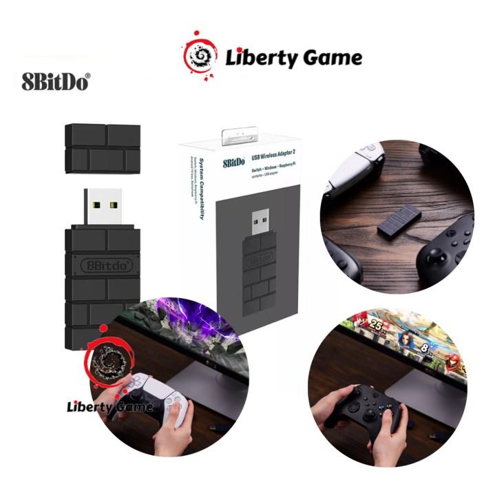 8BITDO USB WIRELESS ADAPTER 2 FOR NINTENDO SWITCH XBOX SERIES PS5 PS4 - FLYHIGHSTORE Harga  277,000 Ringgit*Penghantaran Percuma