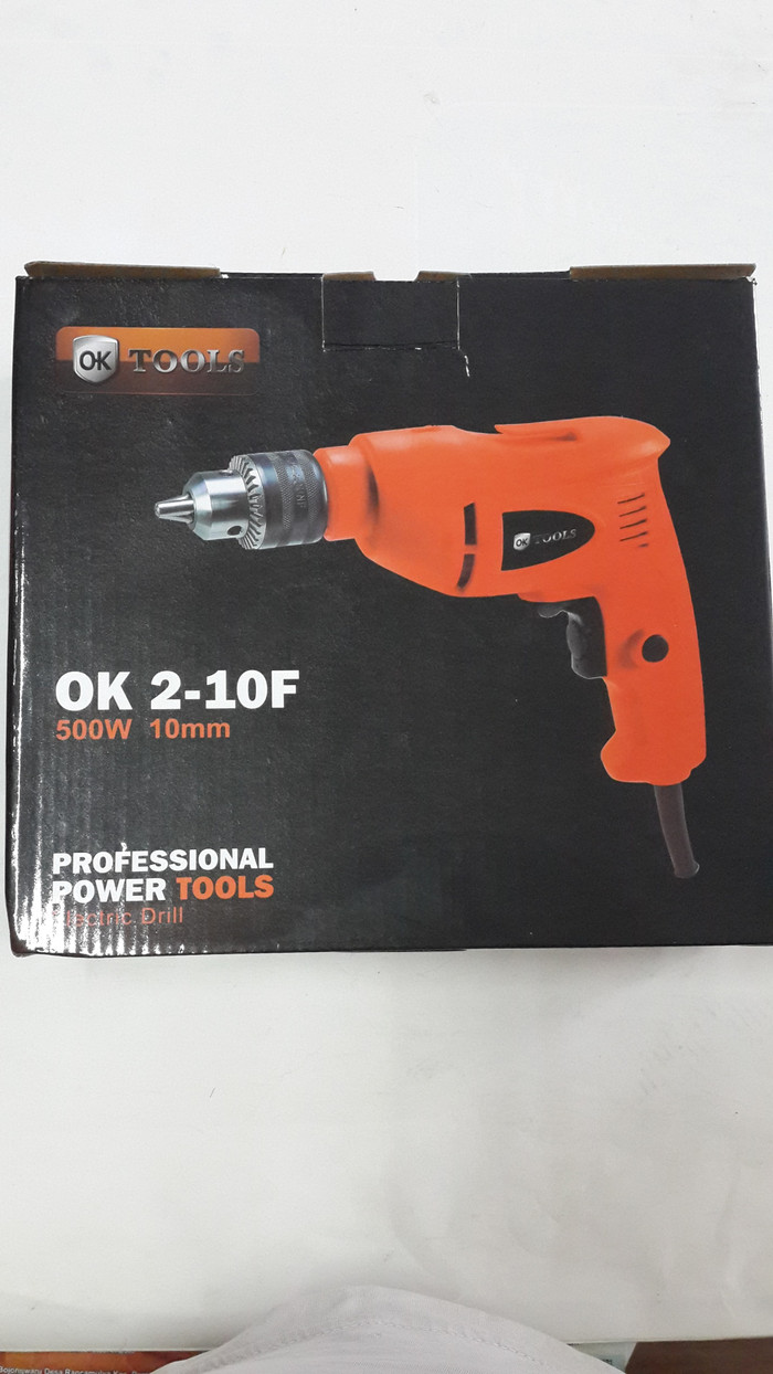 Jual Mesin Bor Tangan / Hand Drill 10mm Ok-tools Di Seller Indah Jaya ...