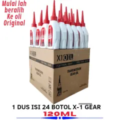 1 DUS OLI GARDAN X-1 GEAR 120 ML ISI 24 BOTOL