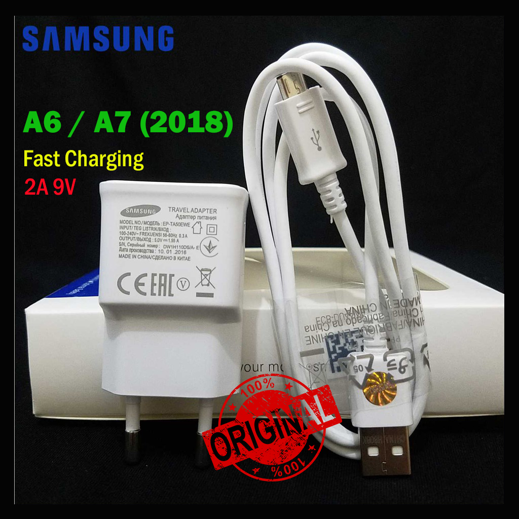 charger samsung a7 2018 original