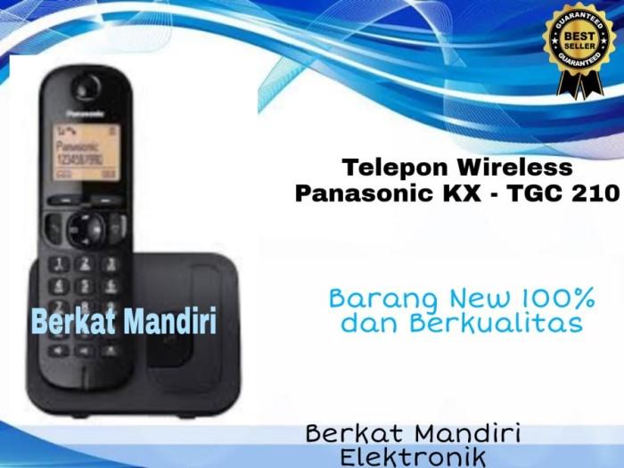 TELEPON WIRELESS PANASONIC KX-TGC 210 - WIRE EMPORIUM Giá 1,056,000 Đồng*Miễn phí vận chuyển