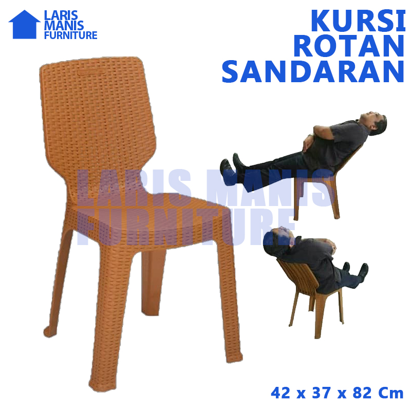 Plastic Chairs Dining Chairs Sender Chairs Rattan Chairs with Backrest Rattan Chairs Plastic Rattan Stools Cheapest Stools Harga  52,000 rupiah*Gratis Ongkir