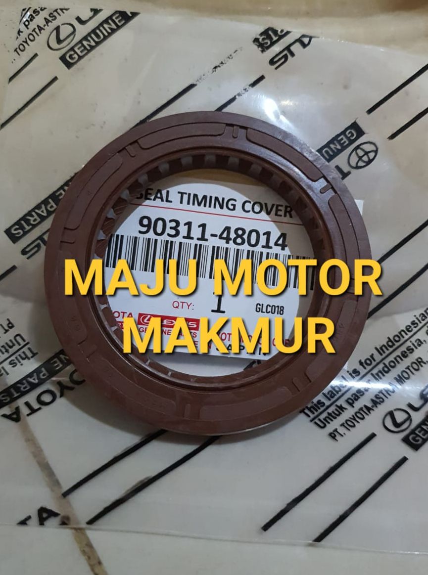 Oil Seal Crankshaft Front Sil Ker As Oil Seal Kruk As Depan Toyota Innova Fortuner Hilux Bensin 1TR 2TR 90311-48014 / 90311-T0025 48x68x7 Giá 35,000 Đồng*Miễn phí vận chuyển